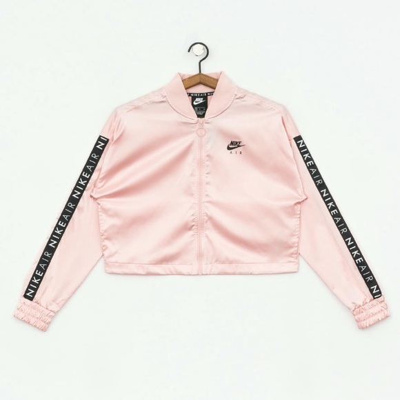 Nike Sportswear Air Track Satin Set Jacket and pants Echo pink - Picture 10 of 12